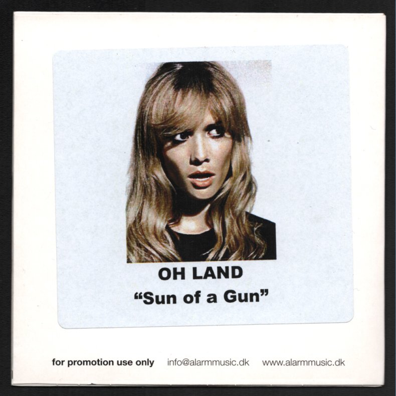 Sun Of A Gun - Authentic 2011 Danish A:larm label 1-track Promotional Issue CD-R(ecordable)