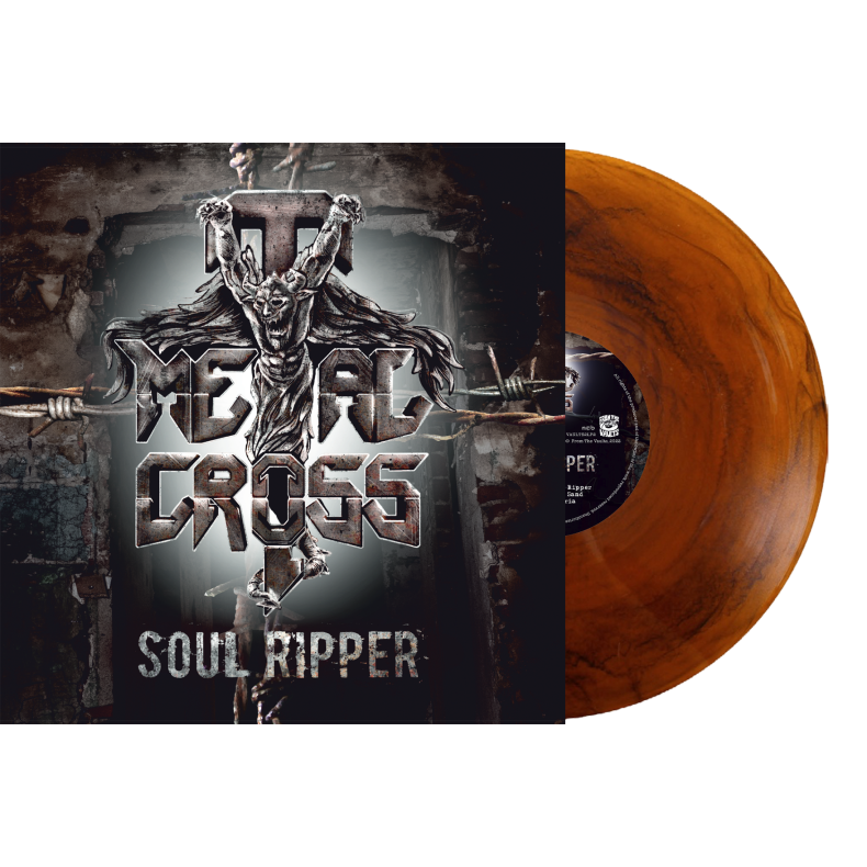 Soul Ripper - 2022 Danish From The Vaults label marbled orange 8-track LP