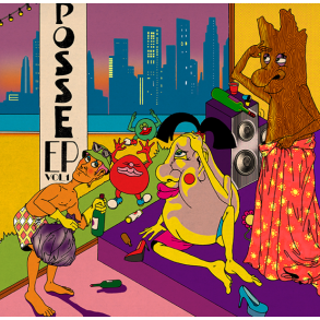 Posse EP Volume 1 - 2022 European Because label Coloured Vinyl 10-track LP - RSD2022