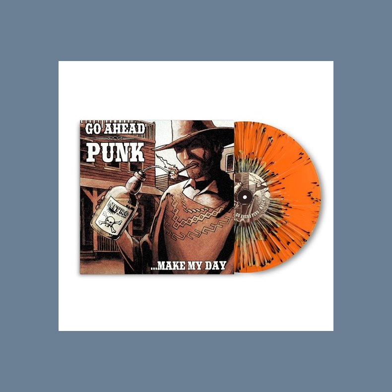 Go Ahead Punk...Make My Day - 2022 US Craft label Orange Splatter Vinyl 10-track LP - RSD2022