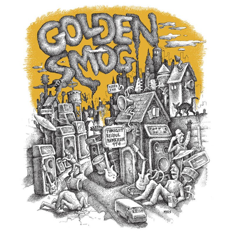 On Golden Smog - 2022 European Rykodisc label 1-sided Laser Etched 5-track 12" EP - RSD2022