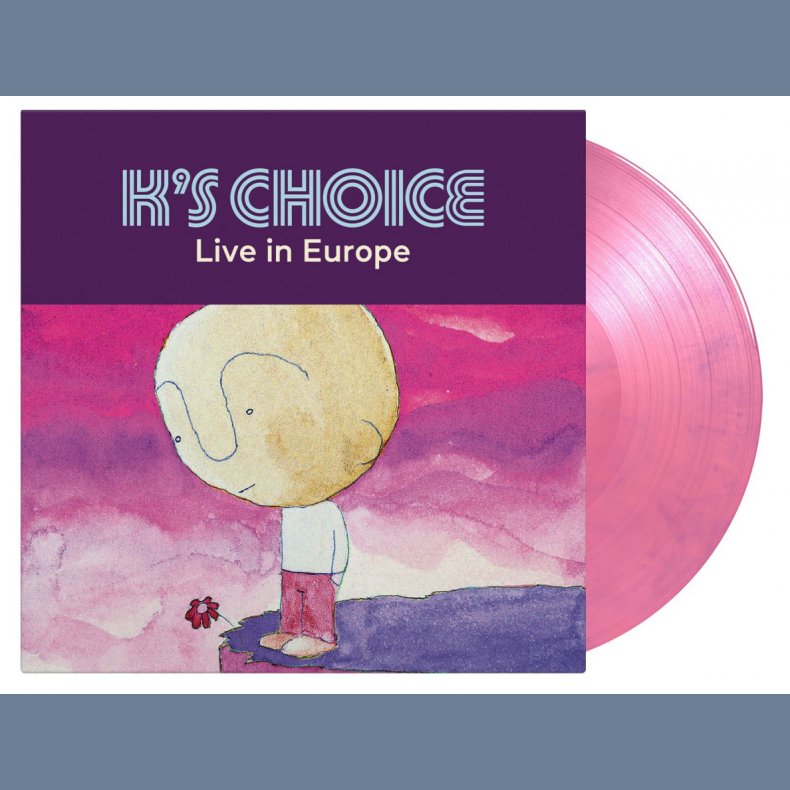 Live In Europe - 2022 European Music On Vinyl label Purple/Pink Marbled Vinyl 15-track LP - RSD2022