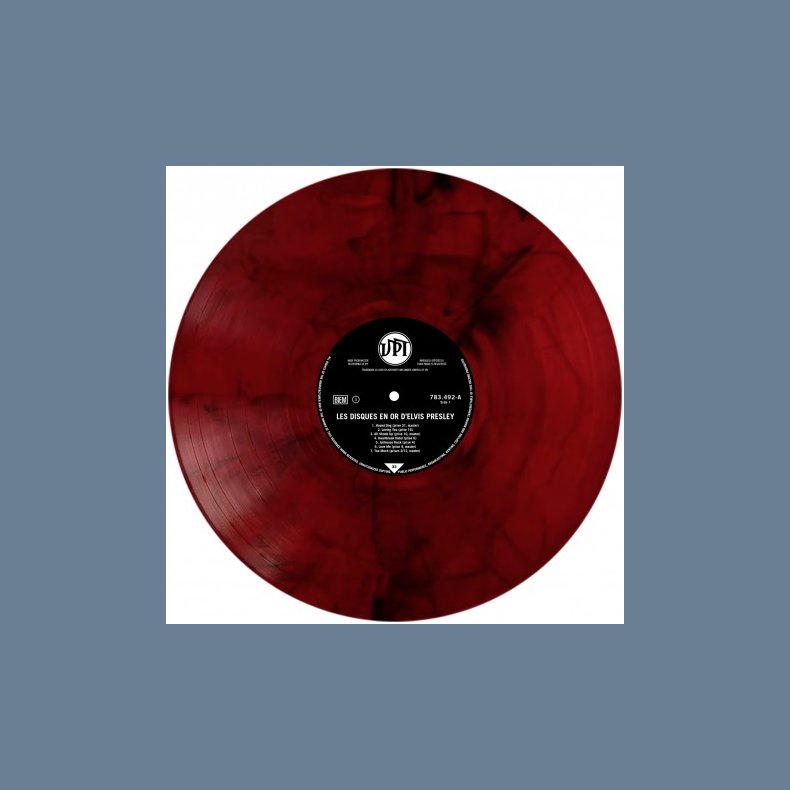 Les Disques En Or D'Elvis Presley - 2022 French VPI Records label Coloured Vinyl 3LP Set - RSD2022