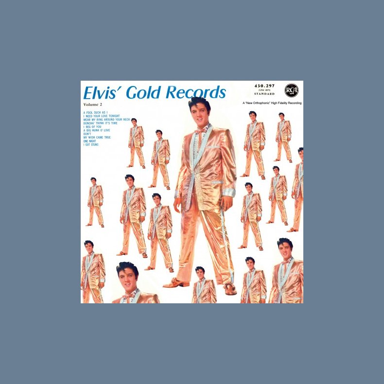 Les Disques En Or D'Elvis Presley - 2022 French VPI Records label Coloured Vinyl 3LP Set - RSD2022