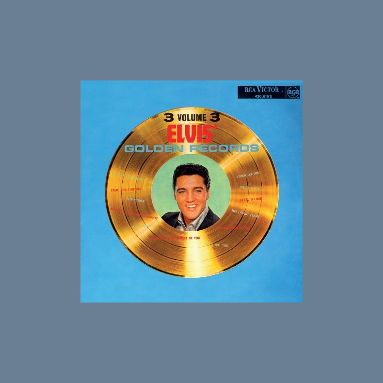 Les Disques En Or D'Elvis Presley - 2022 French VPI Records label Coloured Vinyl 3LP Set - RSD2022