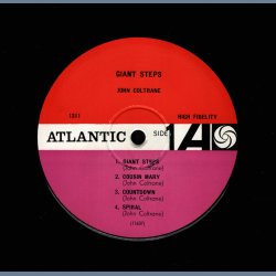 Giant Steps - Start 1960ies Danish Atlantic Label 7-track LP