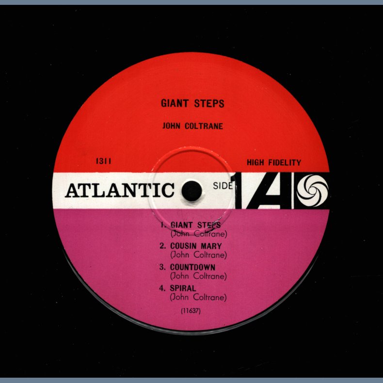 Giant Steps - Start 1960ies Danish Atlantic Label 7-track LP