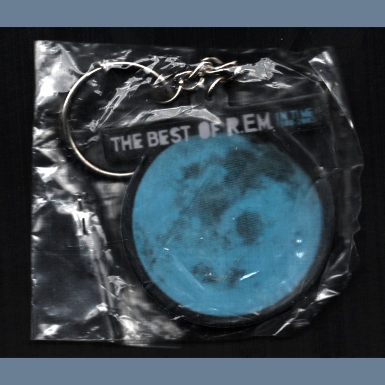 In Time - The Best Of REM 1988-2003 - 2003 Warner label Promotional Issue Key Ring