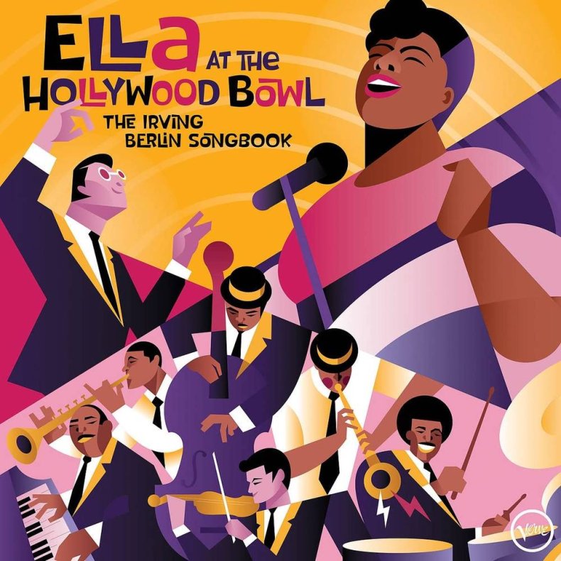 Ella At The Hollywood Bowl: The Irving Berlin Songbook - 2022 European Verve Records 15-track LP