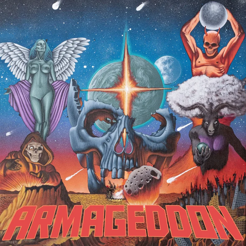 Armageddon - 2022 European Epic Records Coloured Vinyl 10-track 2LP Set