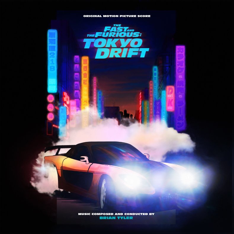 The Fast And The Furious: Tokyo Drift - 2022 US Varese Sarabande Coloured Vinyl 30-track 2LP Set