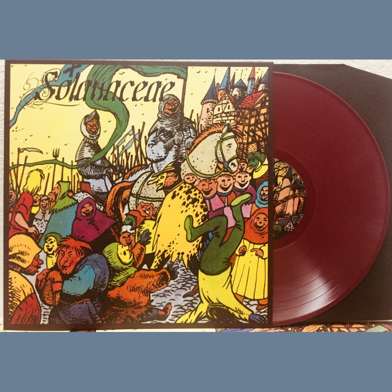 Solanaceae - 2021 Danish Heidrunar M. label repress oxblood 13-track LP