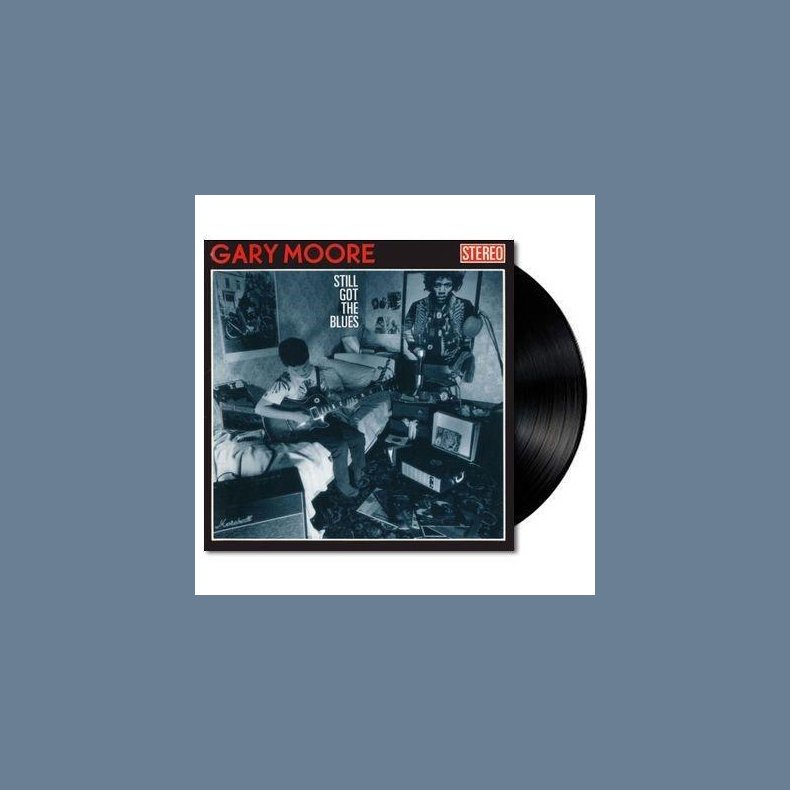 Still Got The Blues - 2017 European Virgin label 9-track LP Reissue