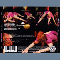 Hung Up - 2005 US Maverick/Warner Bros. Label 6-track Remixes CD