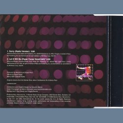 Sorry 2005 UK/Germany Warner Bros. label 2-track Remix CD1