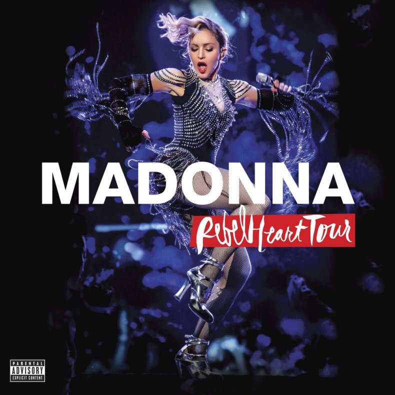 Rebel Heart Tour - 2022 European Universal Records Purple Swirl Vinyl 14-track LP Set 