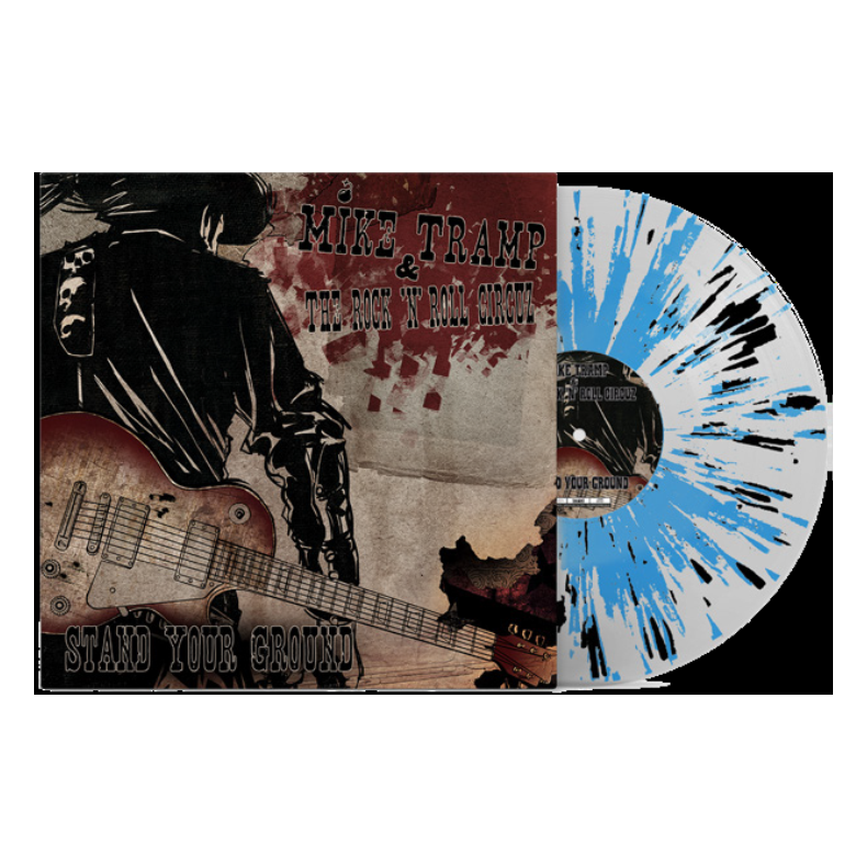 Stand Your Ground - 2022 Danish Target label repress splatter crystal/blue/black 12-track 2LP