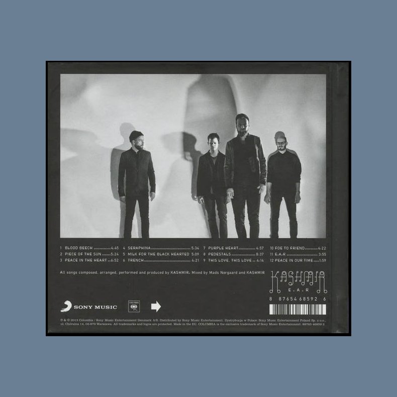 E.A.R. - 2013 Danish Columbia label 12-track CD - hard-cover book packaging