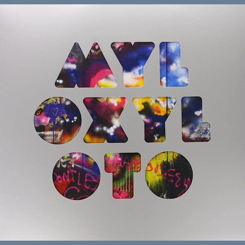 Mylo Xyloto - 2015 European Parlophone label 14-track LP Reissue