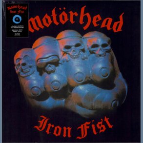 Iron Fist (40th Anniversary) - 2022 European BMG label 12-track Black/Blue Swirl LP Reissue