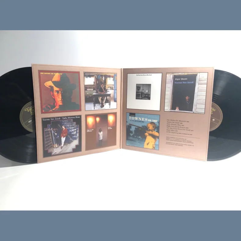 The Best Of Townes Van Zandt - 2022 US Fat Possum label 16-track 2LP Set