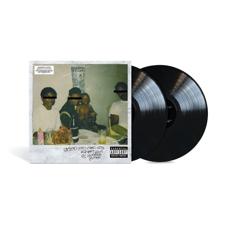 good kid, m.A.A.d city - 2022 European Interscope Records 15-track 2LP set Reissue 