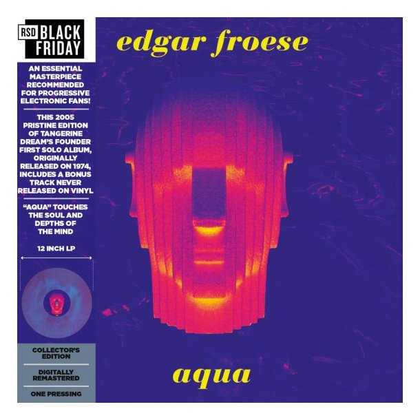 Aqua - 2022 European Culture Factory Label Coluored Vinyl 4-track LP - Black Friday 2022
