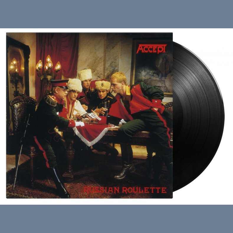 Russian Roulette - 2022 European Music On Vinyl label 10-track LP Reissue