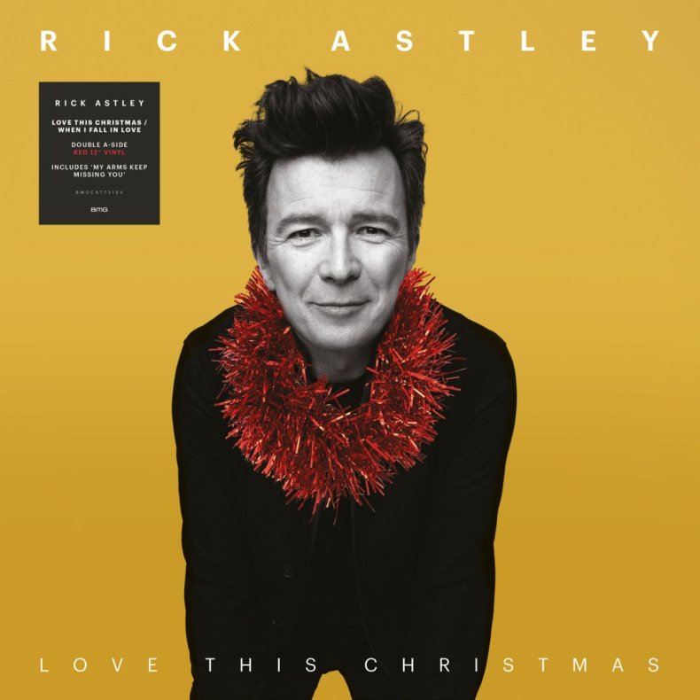 Love This Christmas - 2022 European BMG Label Coloured Vinyl 2-track 12"