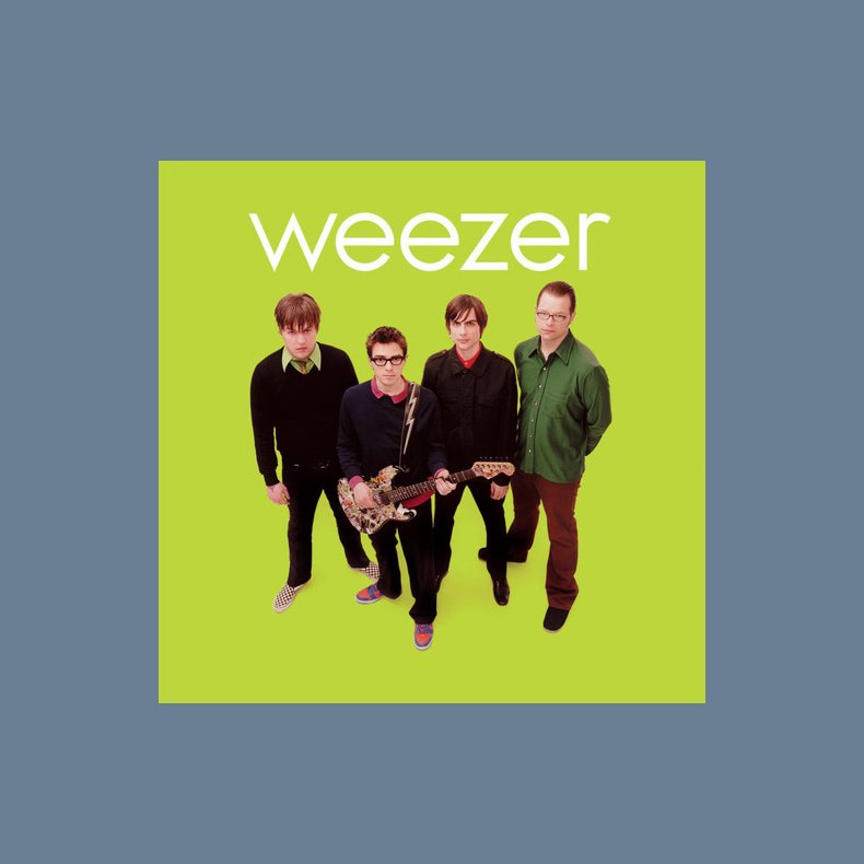 Weezer (Green Album) - 2016 European Geffen Label 10-track LP Reissue