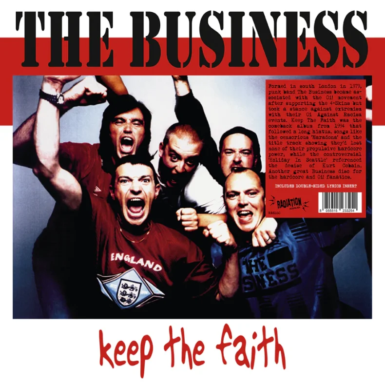 Keep The Faith - 2022 European Radiation label 13-track LP Reissue