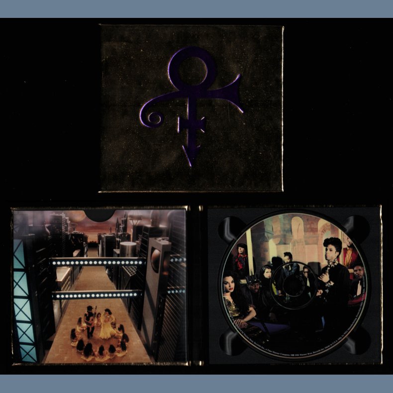 Love Symbol - Original 1992 US Warner Bros label Promotion Issue CD - Embossed Gold Slipcase