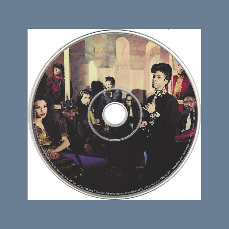 Love Symbol - Original 1992 US Warner Bros label Promotion Issue CD - Embossed Gold Slipcase