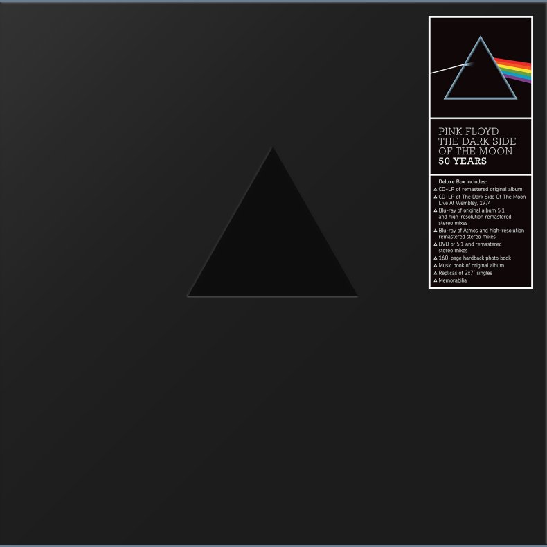 Dark Side Of The Moon 50th Anniversary Deluxe Box - 2023 Warner label 54-track box 
