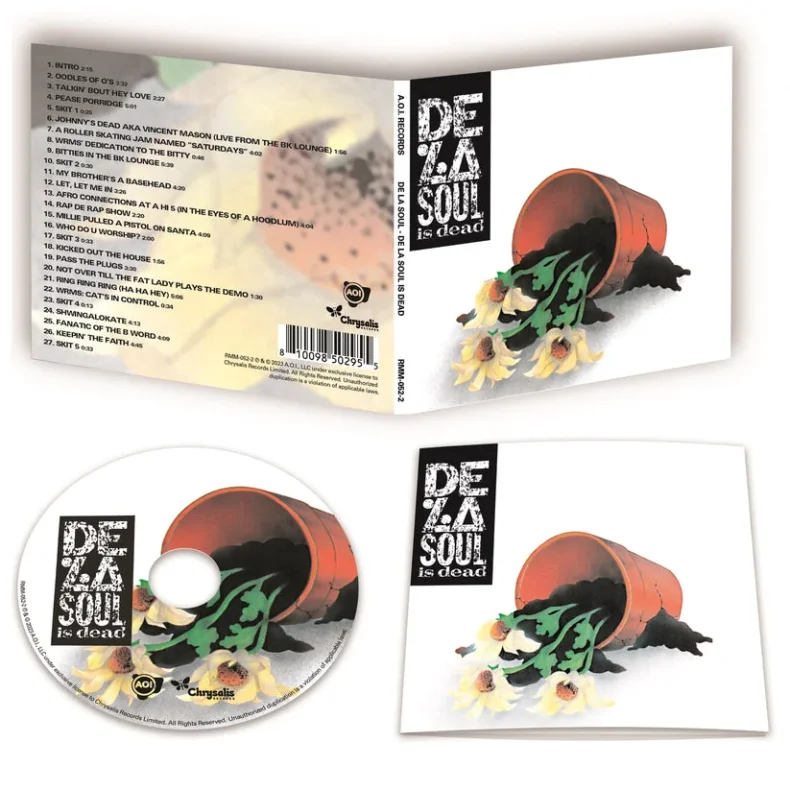 De La Soul Is Dead - 2023 European Chrysalis Label 27-track CD