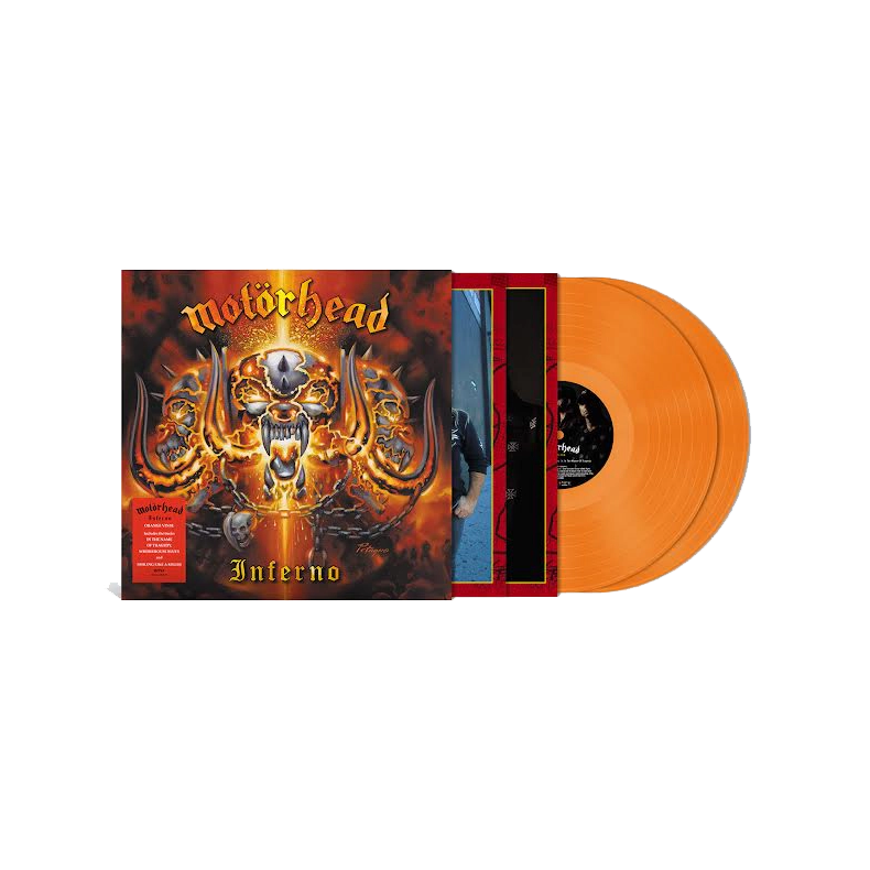 Inferno - 2023 German BMG label orange 12-track 2LP set Reissue