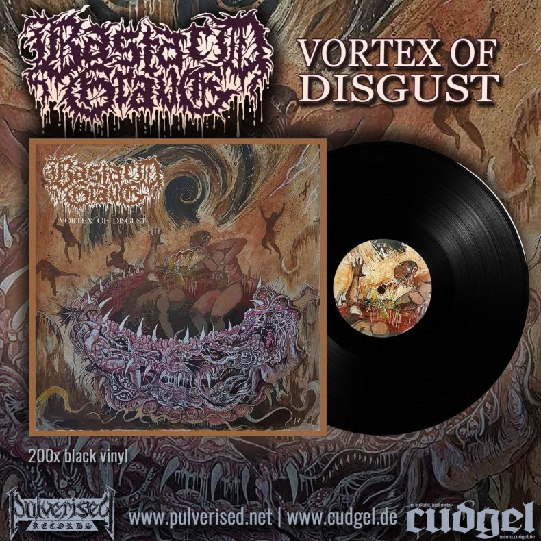 Vortex Of Disgust - 2023 Singapore Pulverized label 8-track LP