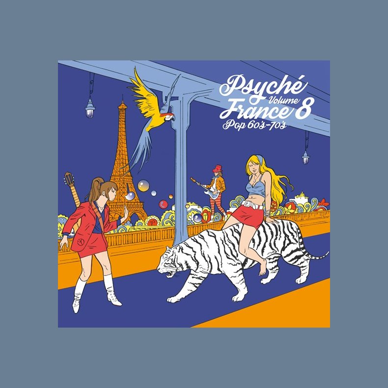 Psyche France, Vol. 8 - 2023 European Rhino Label 12-track LP - RSD2023