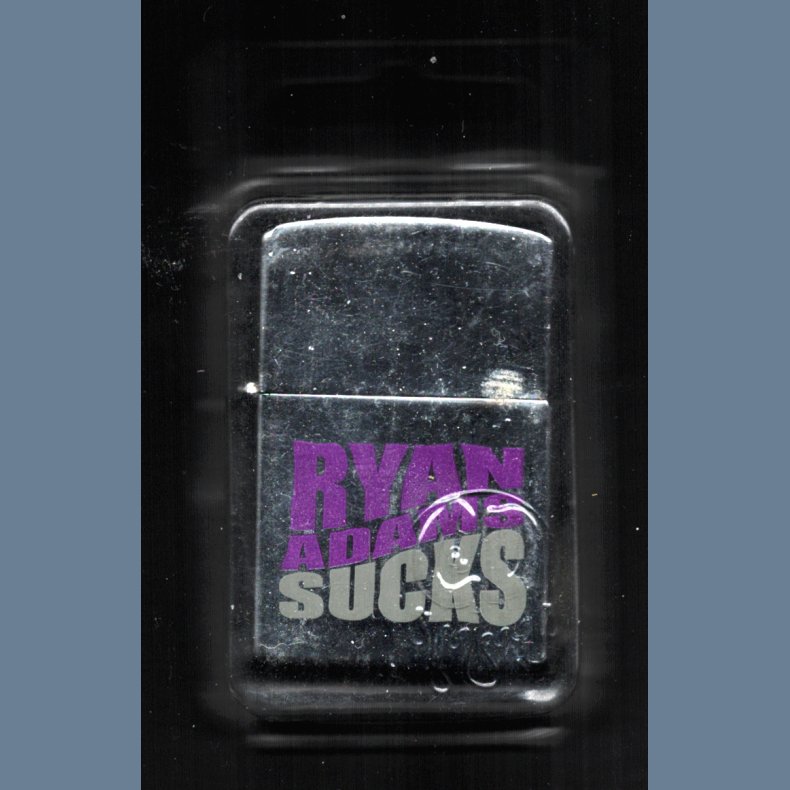 Ryan Adams Sucks - 2002 All regions Lost Highway Promotional Issue Zippo Lighter