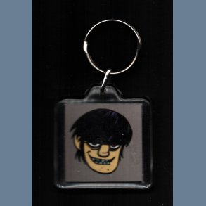 Gorillaz - 2001 UK Parlophone label 'Murdoc' design Key Ring