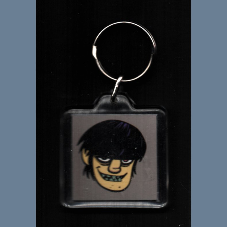 Gorillaz - 2001 UK Parlophone label 'Murdoc' design Key Ring