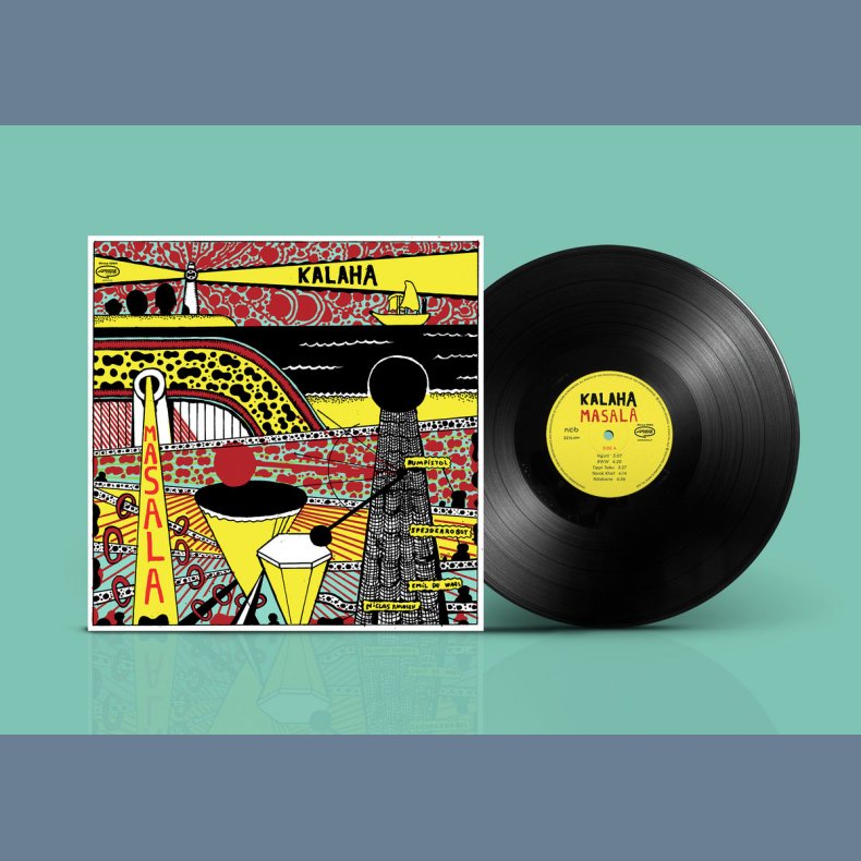 Masala - 2023 Danish April label 10-track LP 