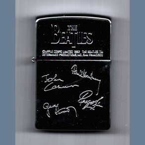 The Beatles - 1992 Apple Corps label 'The Beatles Collection' Zippo Lighter