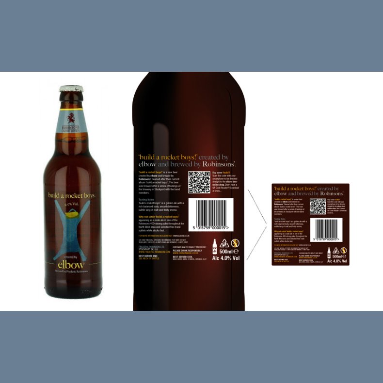 Build A Rocket Boys! - 2011 UK Robinsons Unicorn Brewery Promotional Issue Beer