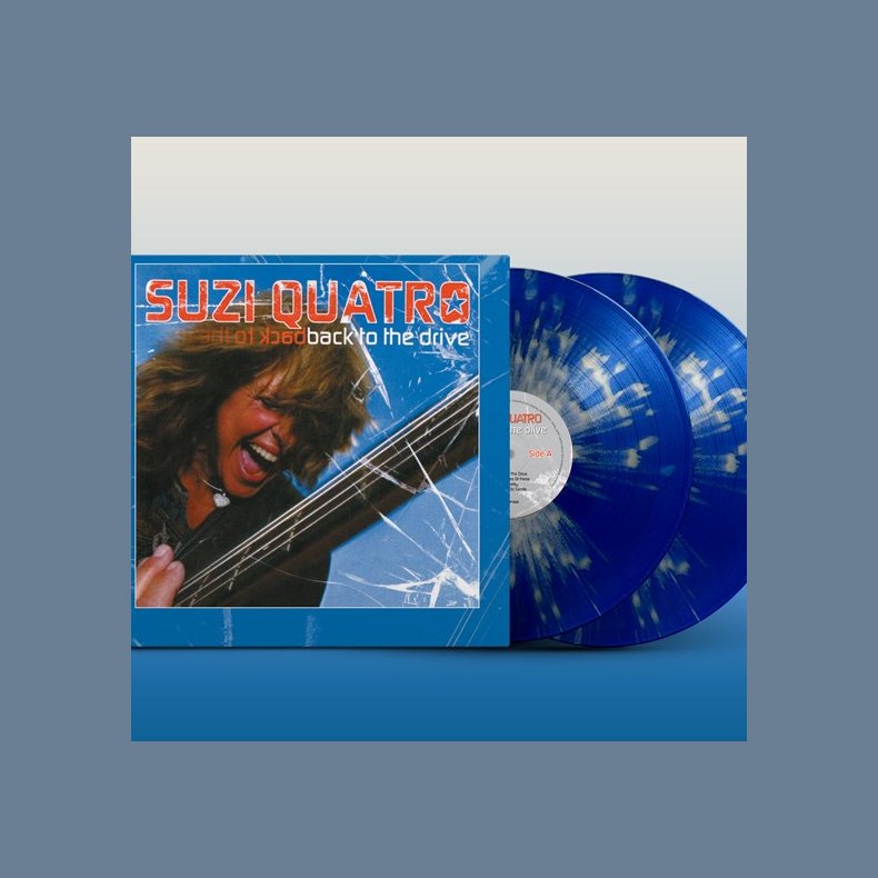 Back To The Drive - 2023 UK Cherry Red Label Transparent Blue Vinyl 16-track 2LP Set - RSD2023