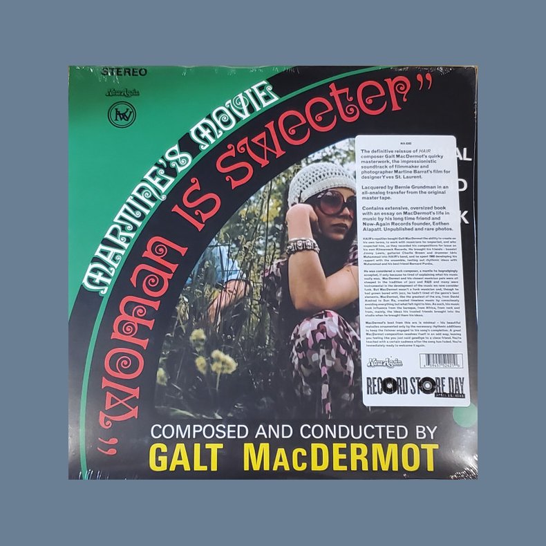 Woman Is Sweeter - 2023 US Now Again Label 14-track LP Reissue - RSD2023