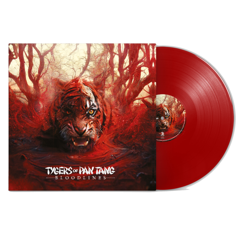 Bloodlines - 2023 Danish Mighty Label Transparent Red Vinyl 10-track LP