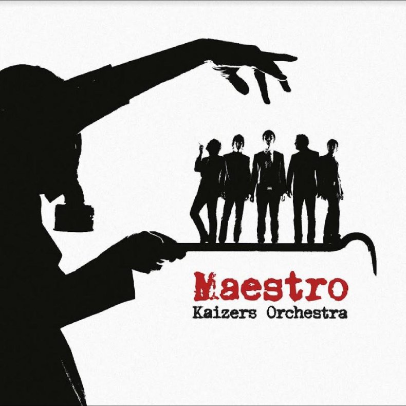 Maestro - 2023 European Kaizers Orchestra Red Vinyl 12-track LP Reissue