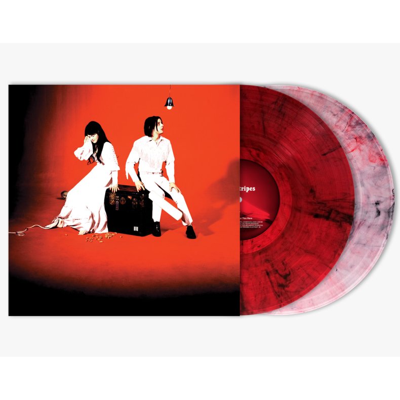 Elephant (20th Anniversary) - 2023 US Third Man label Red/Clear/Black Smoke 14-track 2LP Reissue
