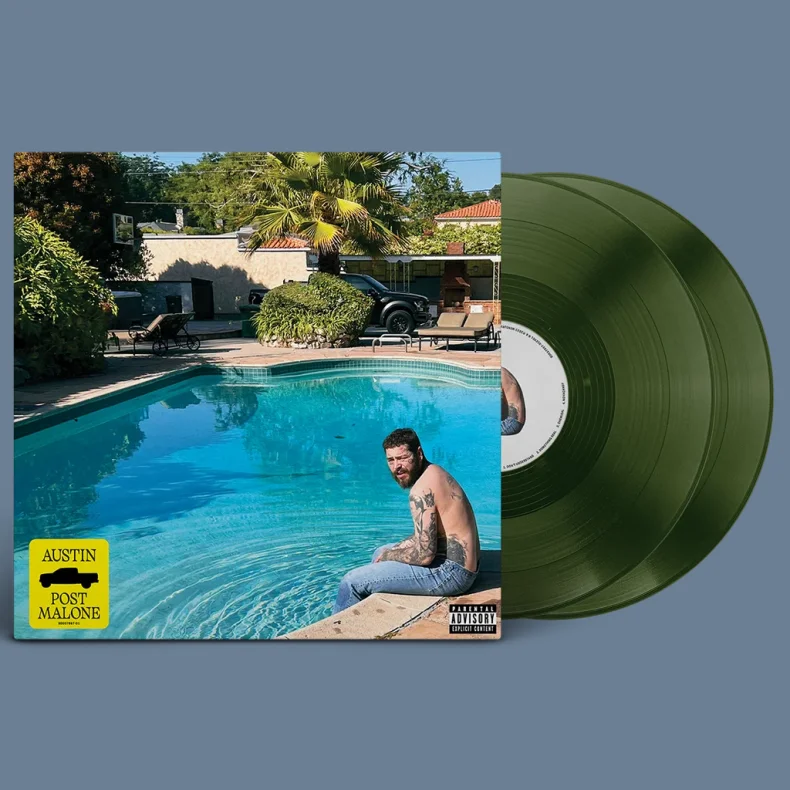 AUSTIN - 2023 European Universal label Forest Green vinyl 17-track 2LP